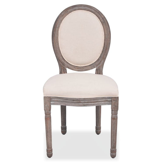 Dining Chairs 4 Pcs Linen