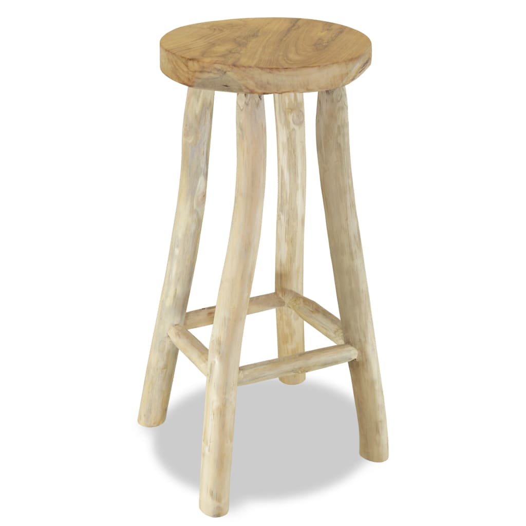 Bar Stool Solid Teak Wood