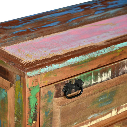 Shoe Storage Bench Solid Reclaimed Wood