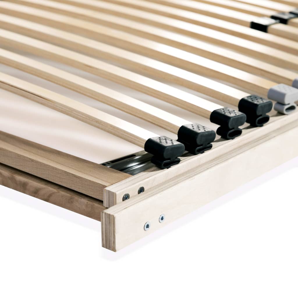 Slatted Bed Base With 28 Slats 7 Zones 90X200 Cm