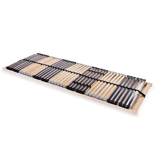 Slatted Bed Base With 42 Slats 7 Zones 90X200 Cm