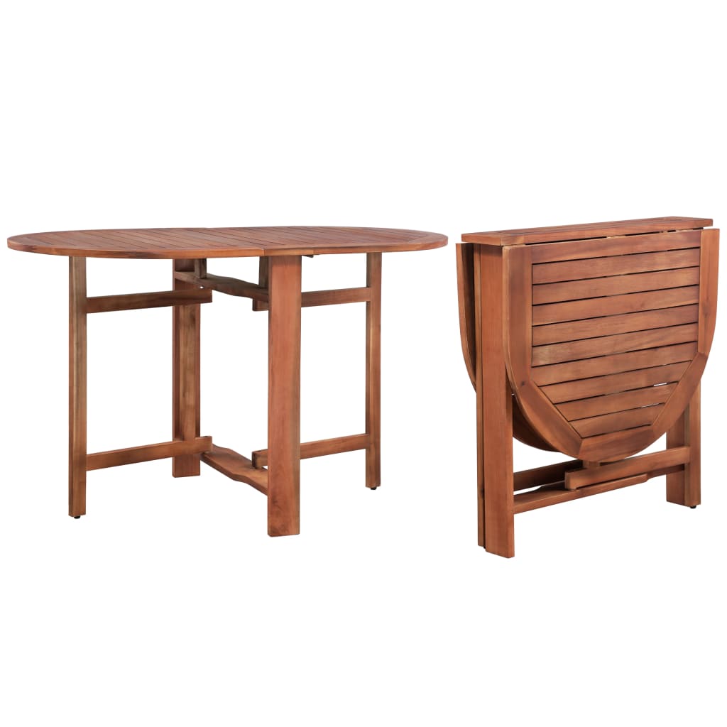 Garden Table 120X70X74 Cm Solid Acacia Wood