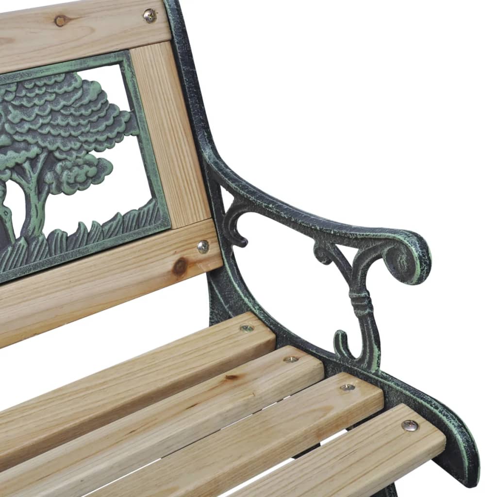 Children Garden Bench 84 Cm Wood