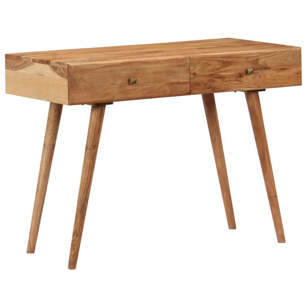 Desk 100X51X76 Cm Solid Acacia Wood