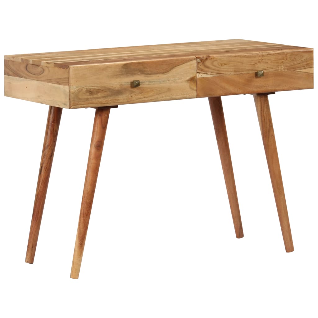 Desk 100X51X76 Cm Solid Acacia Wood