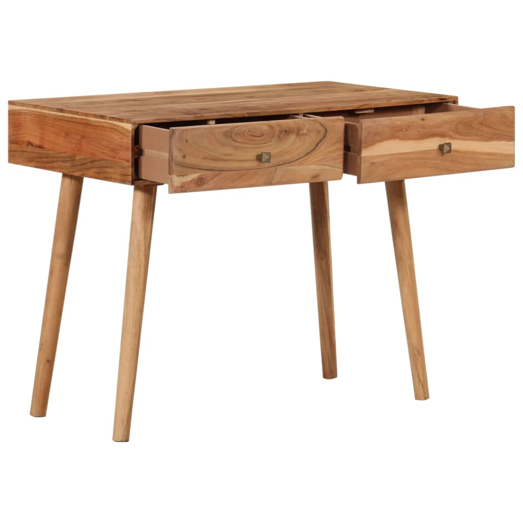 Desk 100X51X76 Cm Solid Acacia Wood