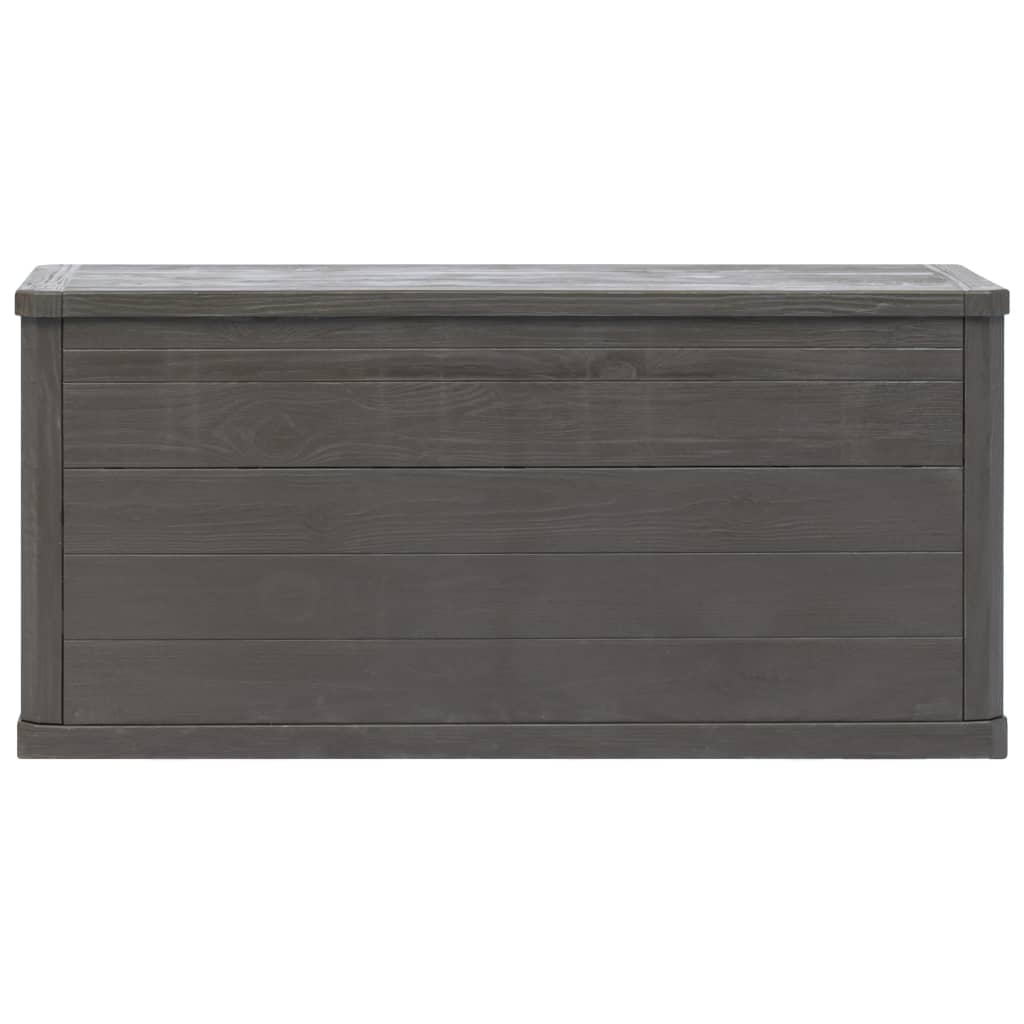 Garden Storage Box 280 L Brown