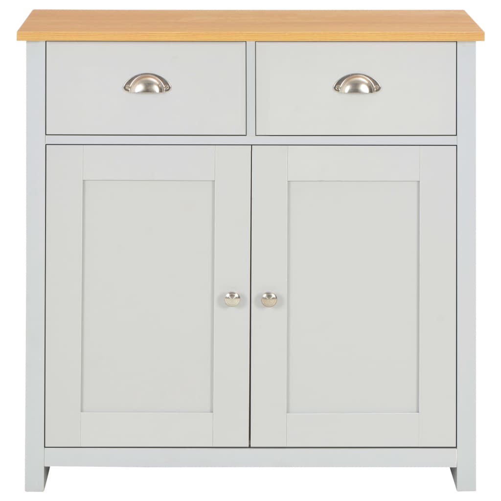 Sideboard Grey 79X35X81 Cm