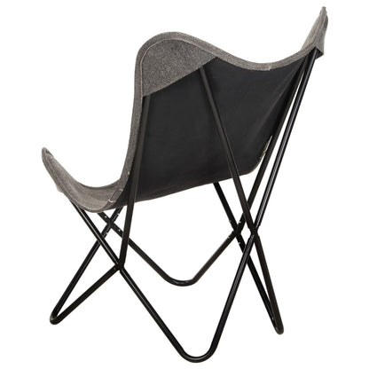Butterfly Chair Anthracite Canvas