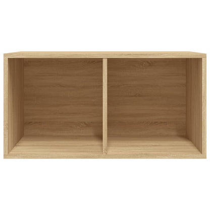 Vinyl Storage Box Sonoma Oak 71X34X36 Cm Engineered Wood