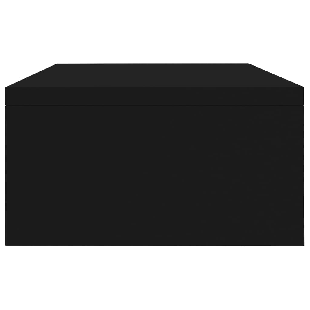 Monitor Stand Black 42X24X13 Cm Engineered Wood