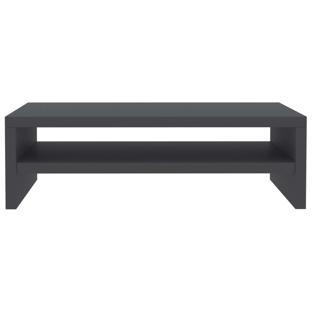 Monitor Stand Grey 42X24X13 Cm Engineered Wood