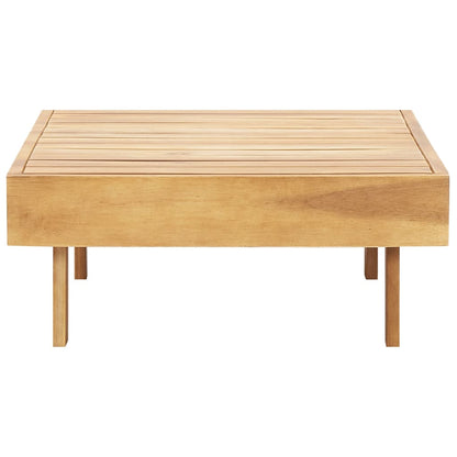 Coffee Table 100X60X25 Cm Solid Acacia Wood