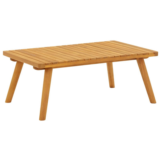 Garden Coffee Table 90X55X35 Cm Solid Acacia Wood