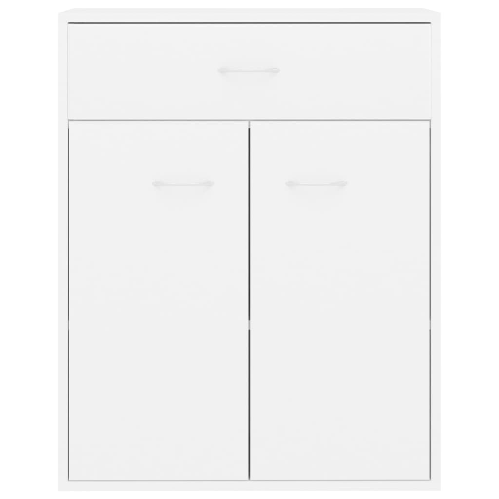 Sideboard White 60X30X75 Cm Engineered Wood