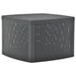 Side Table Anthracite 54X54X36.5 Cm Plastic