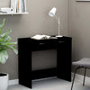 Desk Black 80X40X75 Cm Engineered Wood