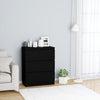 Sideboard Black 60X35X76 Cm Engineered Wood