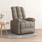 Recliner Chair Taupe Fabric