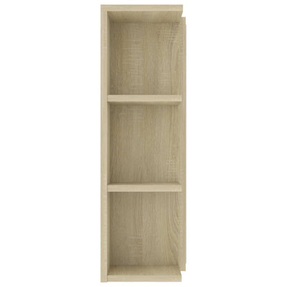 Bathroom Mirror Cabinet Sonoma Oak 80X20.5X64 Cm Engineered Wood