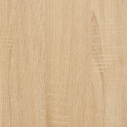 Bathroom Cabinet Sonoma Oak 32X25.5X190 Cm Engineered Wood