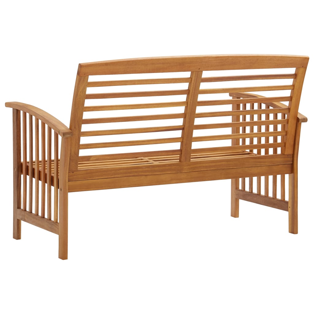 Garden Bench 119 Cm Solid Acacia Wood