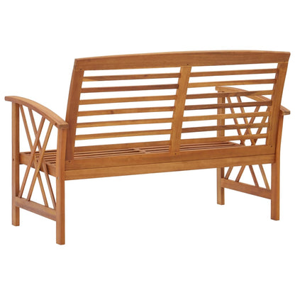 Garden Bench 119 Cm Solid Acacia Wood