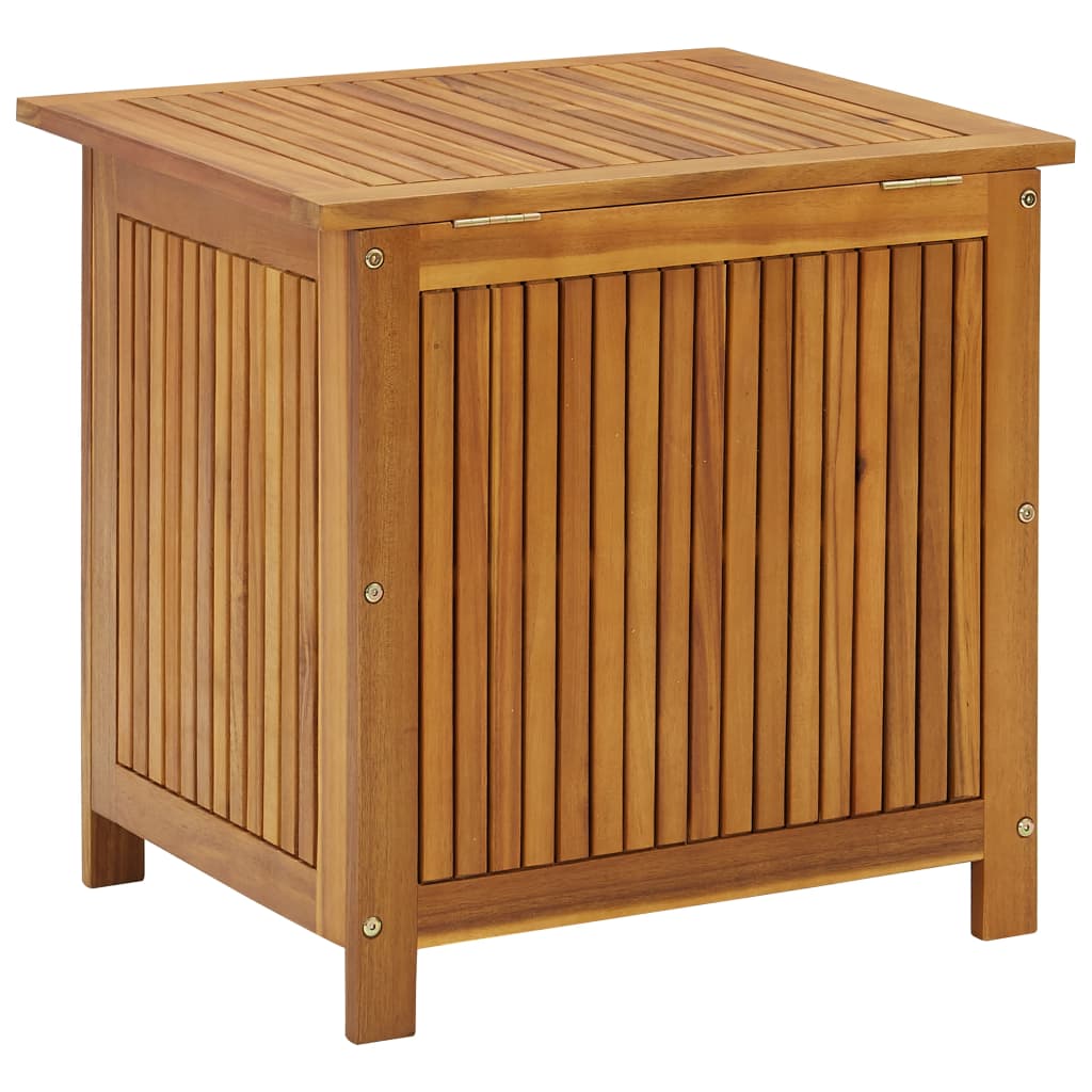 Garden Storage Box 60X50X58 Cm Solid Acacia Wood