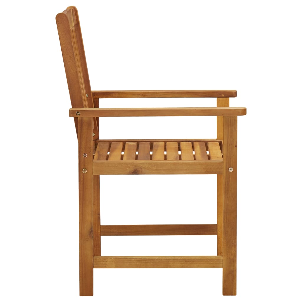 Garden Chairs 4 Pcs Solid Acacia Wood