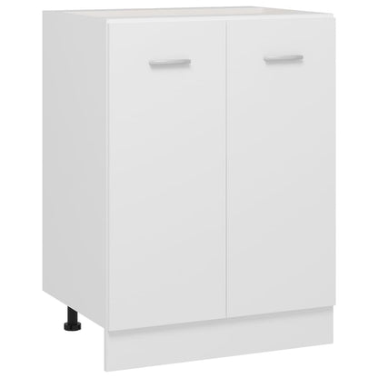 Bottom Cabinet White 60X46X81.5 Cm Engineered Wood
