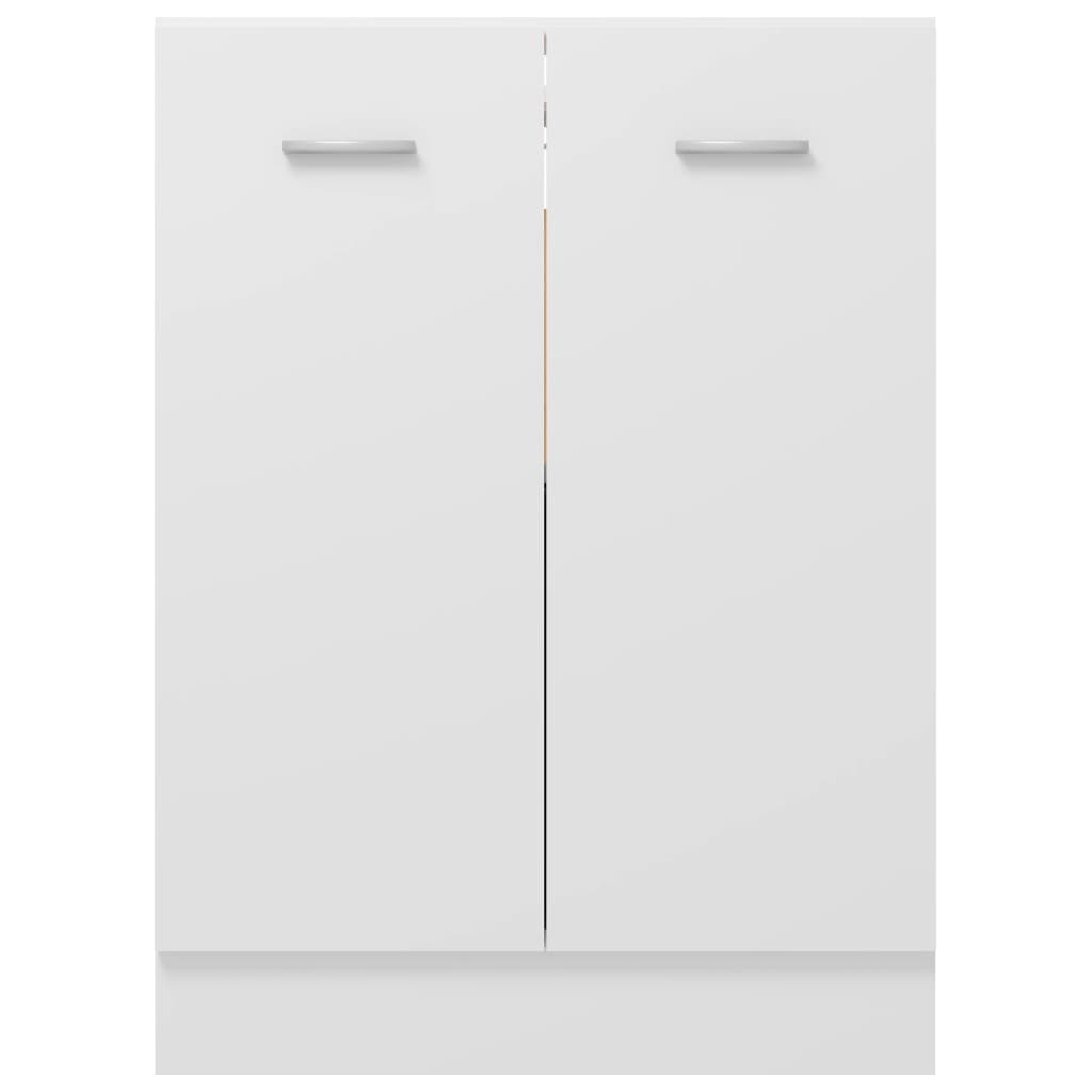 Bottom Cabinet White 60X46X81.5 Cm Engineered Wood