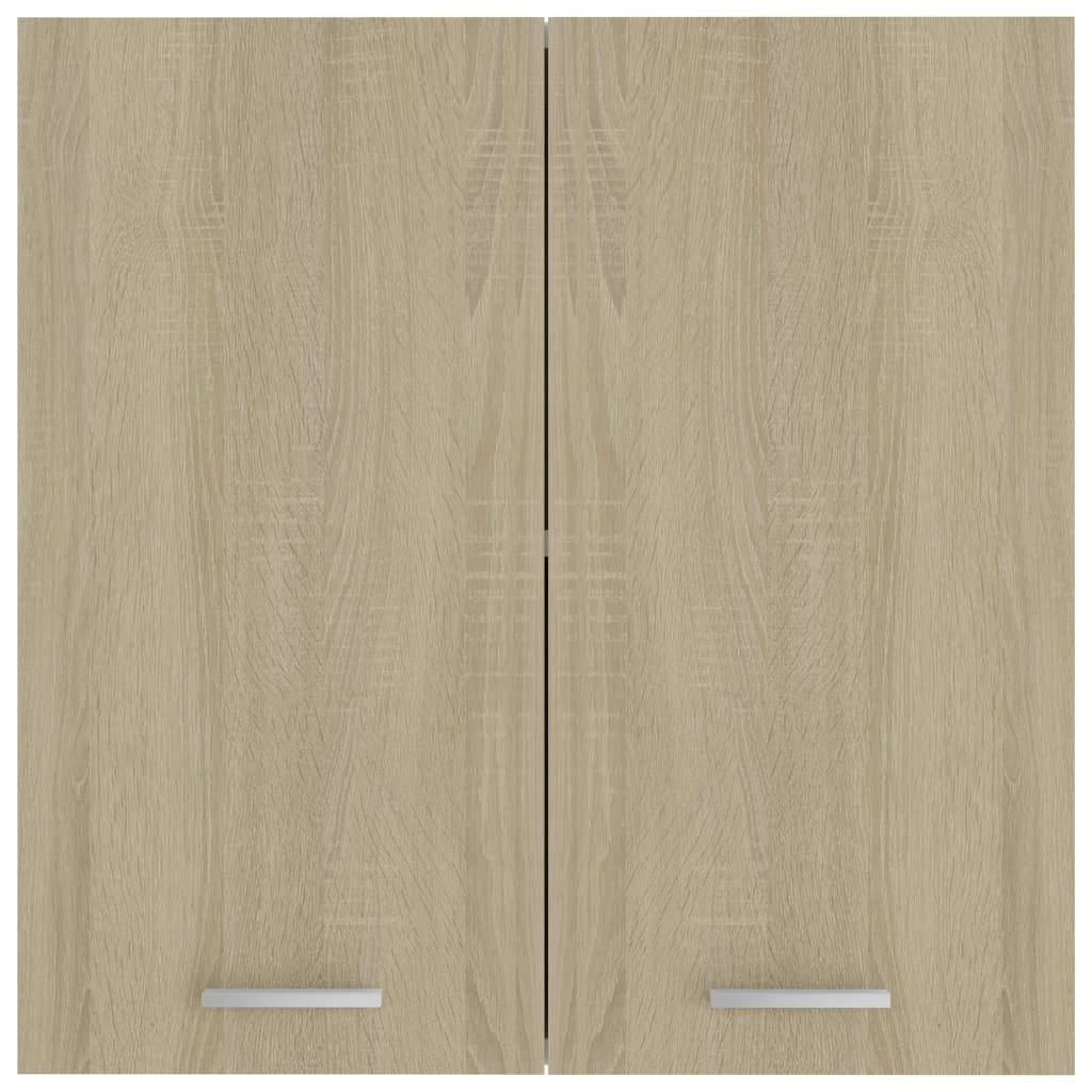 Hanging Cabinet Sonoma Oak 60X31X60 Cm Engineered Wood