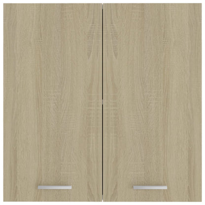 Hanging Cabinet Sonoma Oak 60X31X60 Cm Engineered Wood