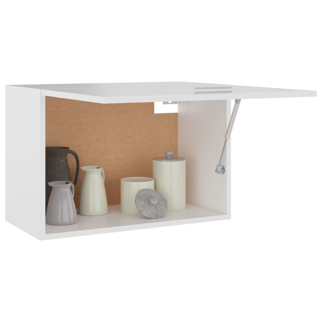 Hanging Cabinet White 60X31X40 Cm Engineered Wood