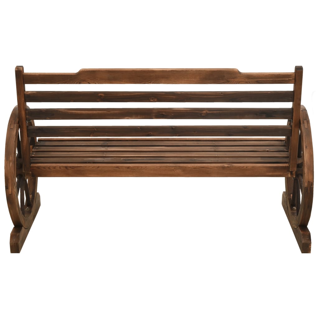 Garden Bench 112 Cm Solid Firwood