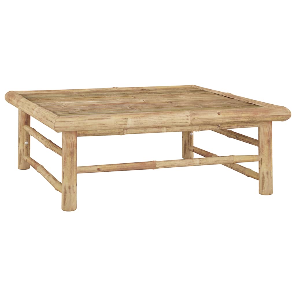 Garden Table 65X65X30 Cm Bamboo