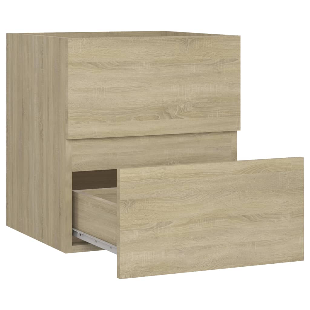 Sink Cabinet Sonoma Oak 41X38.5X45 Cm Engineered Wood