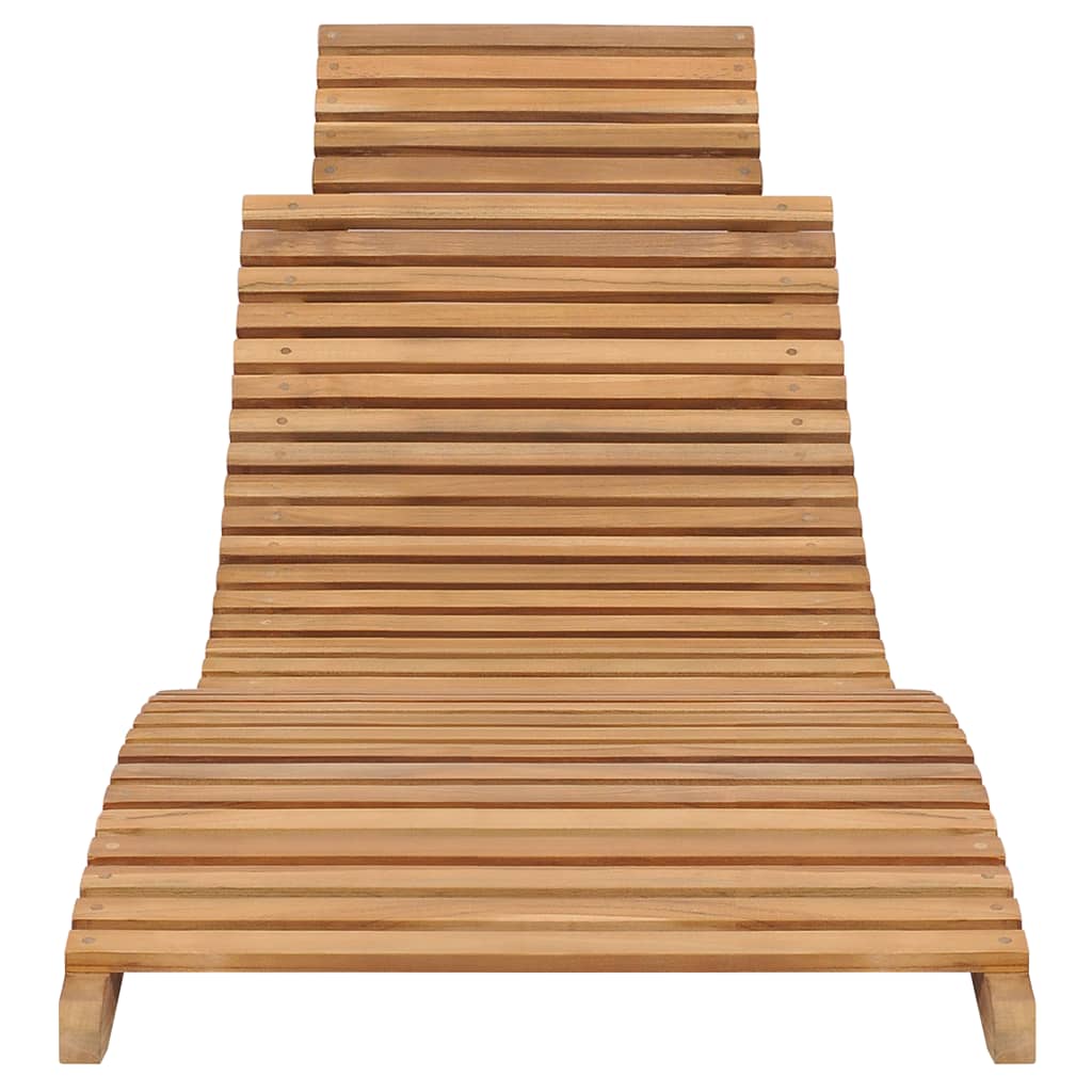 3 Piece Folding Garden Lounge Set Solid Teak Wood