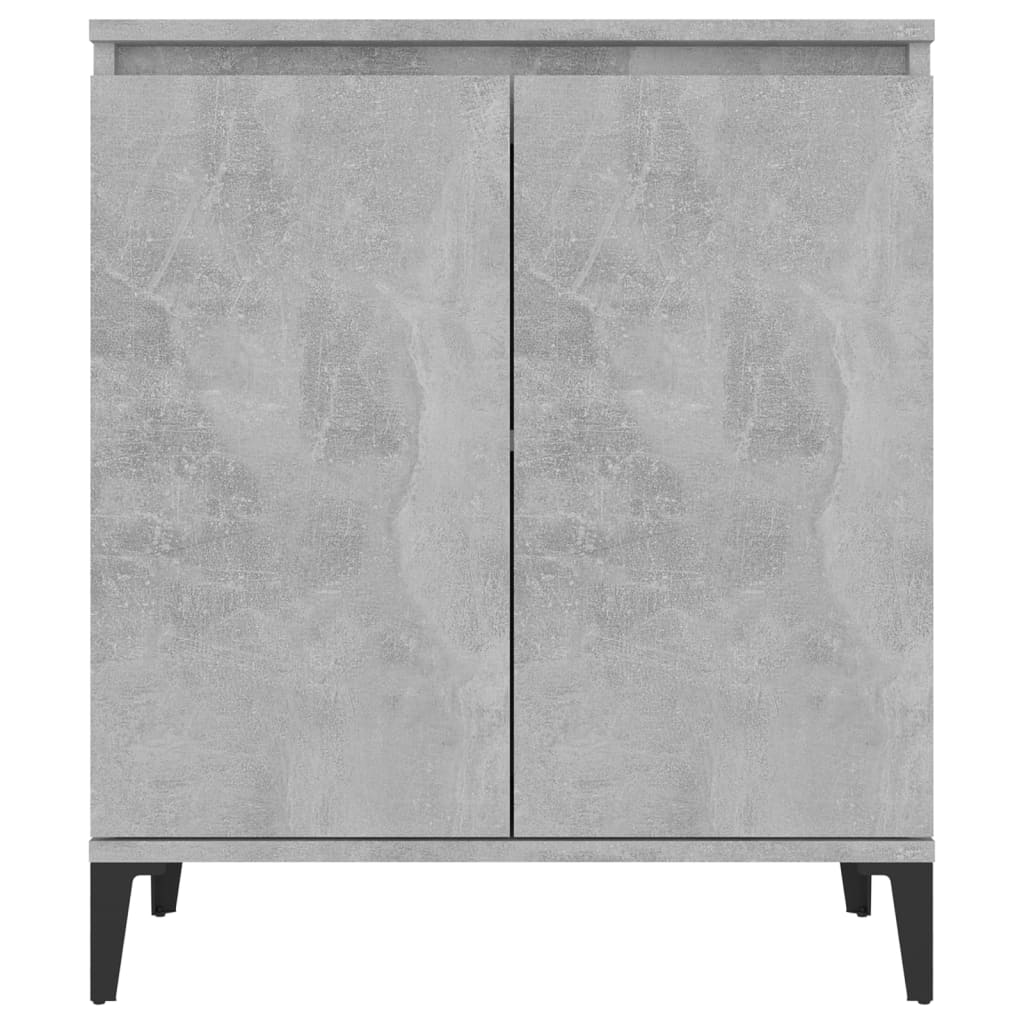 Sideboard Concrete Grey 60X35X70 Cm Engineered Wood