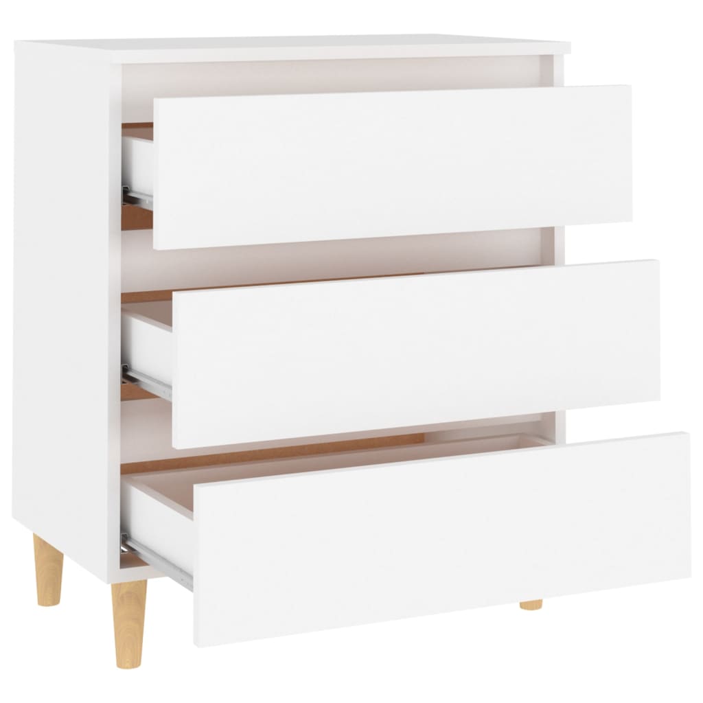 Sideboard White 60X35X69 Cm Engineered Wood