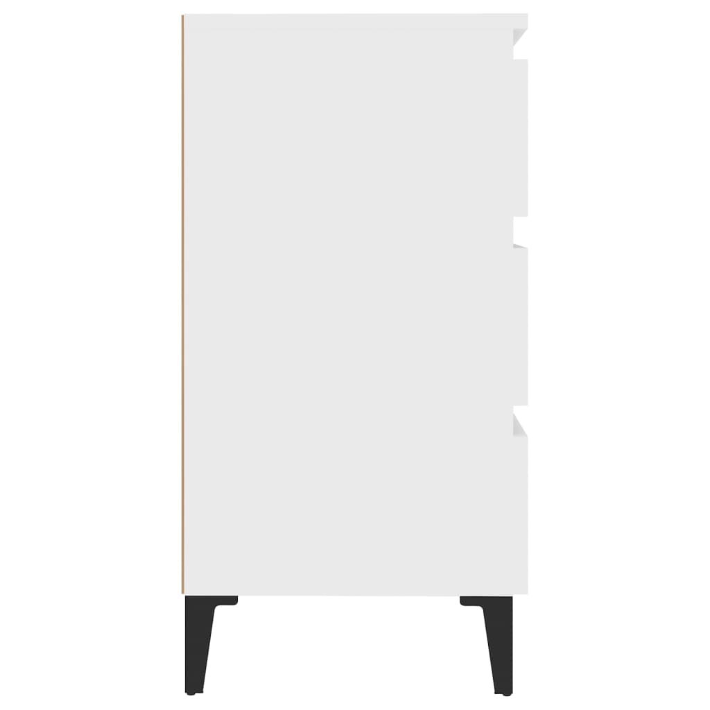 Sideboard White 60X35X69 Cm Engineered Wood