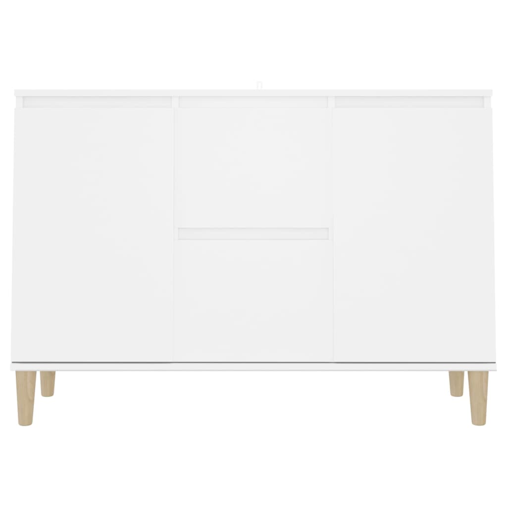 Sideboard White 103.5X35X70 Cm Engineered Wood