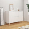 Sideboard White 103.5X35X70 Cm Engineered Wood