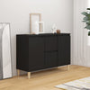 Sideboard Black 103.5X35X70 Cm Engineered Wood