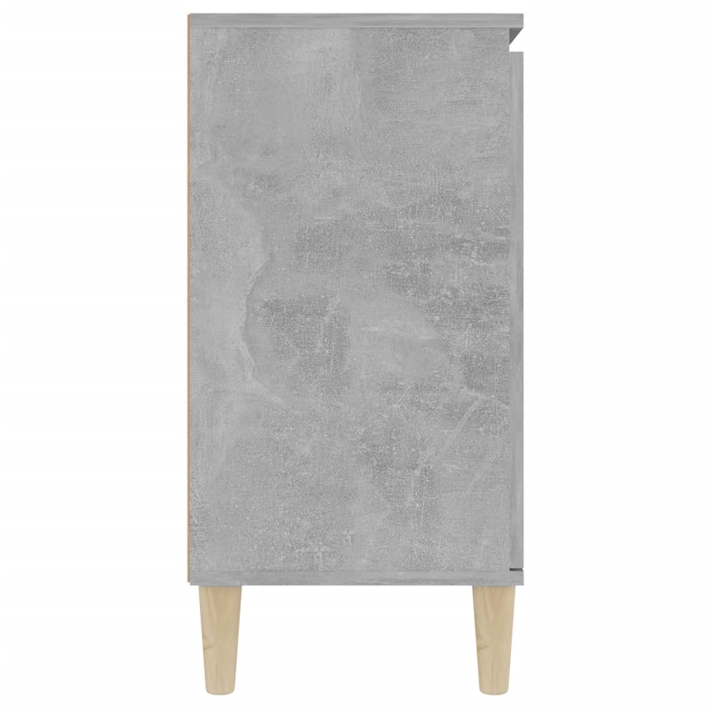 Sideboard Concrete Grey 103.5X35X70 Cm Engineered Wood