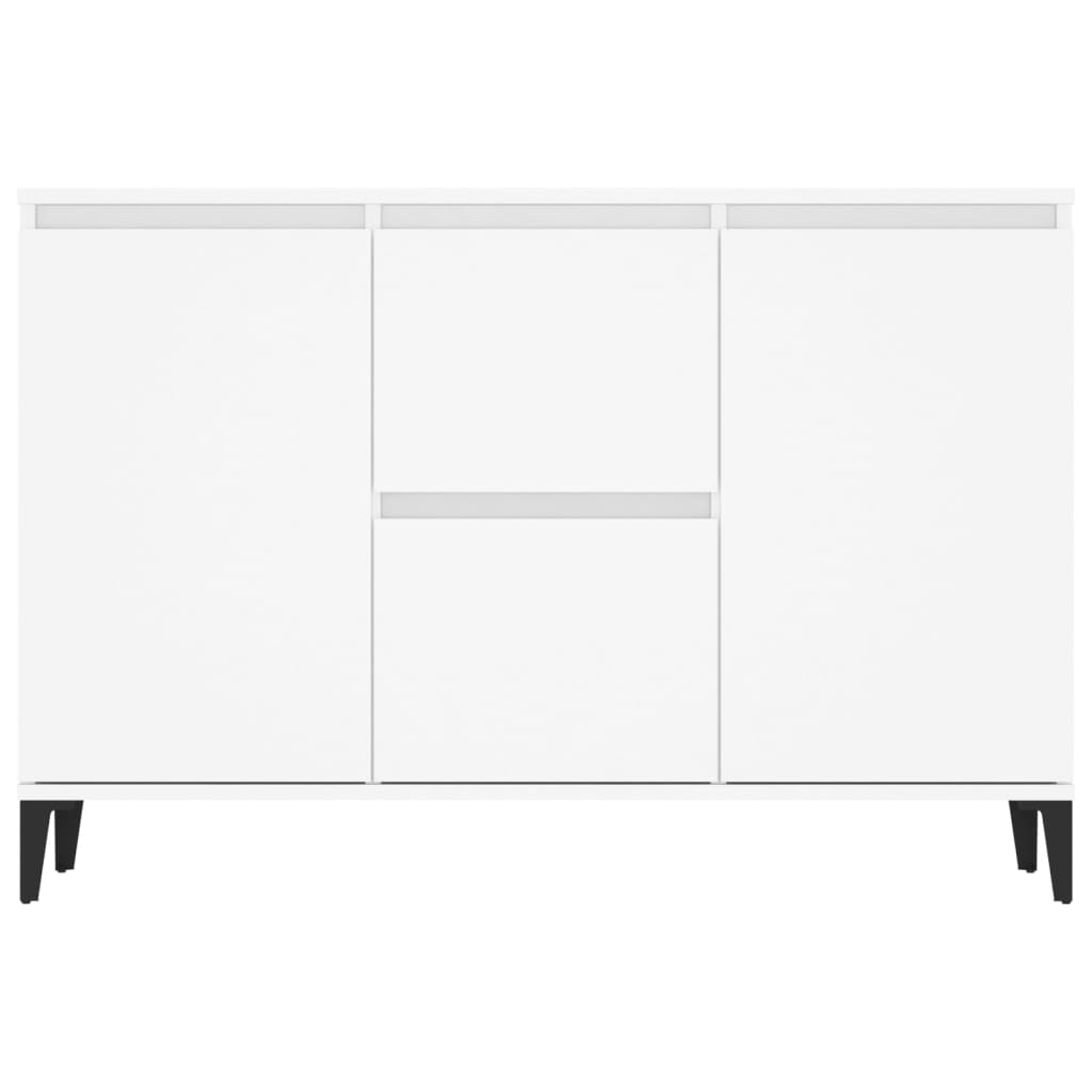 Sideboard White 104X35X70 Cm Engineered Wood