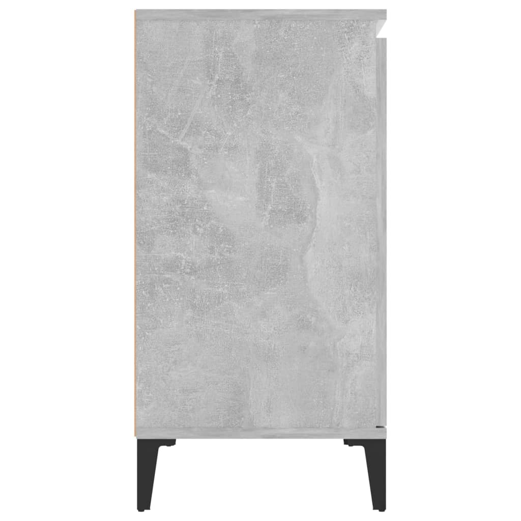 Sideboard Concrete Grey 104X35X70 Cm Engineered Wood