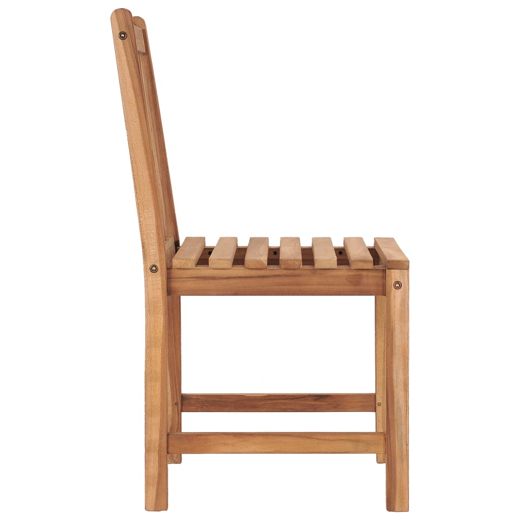 Garden Chairs 4 Pcs Solid Teak Wood