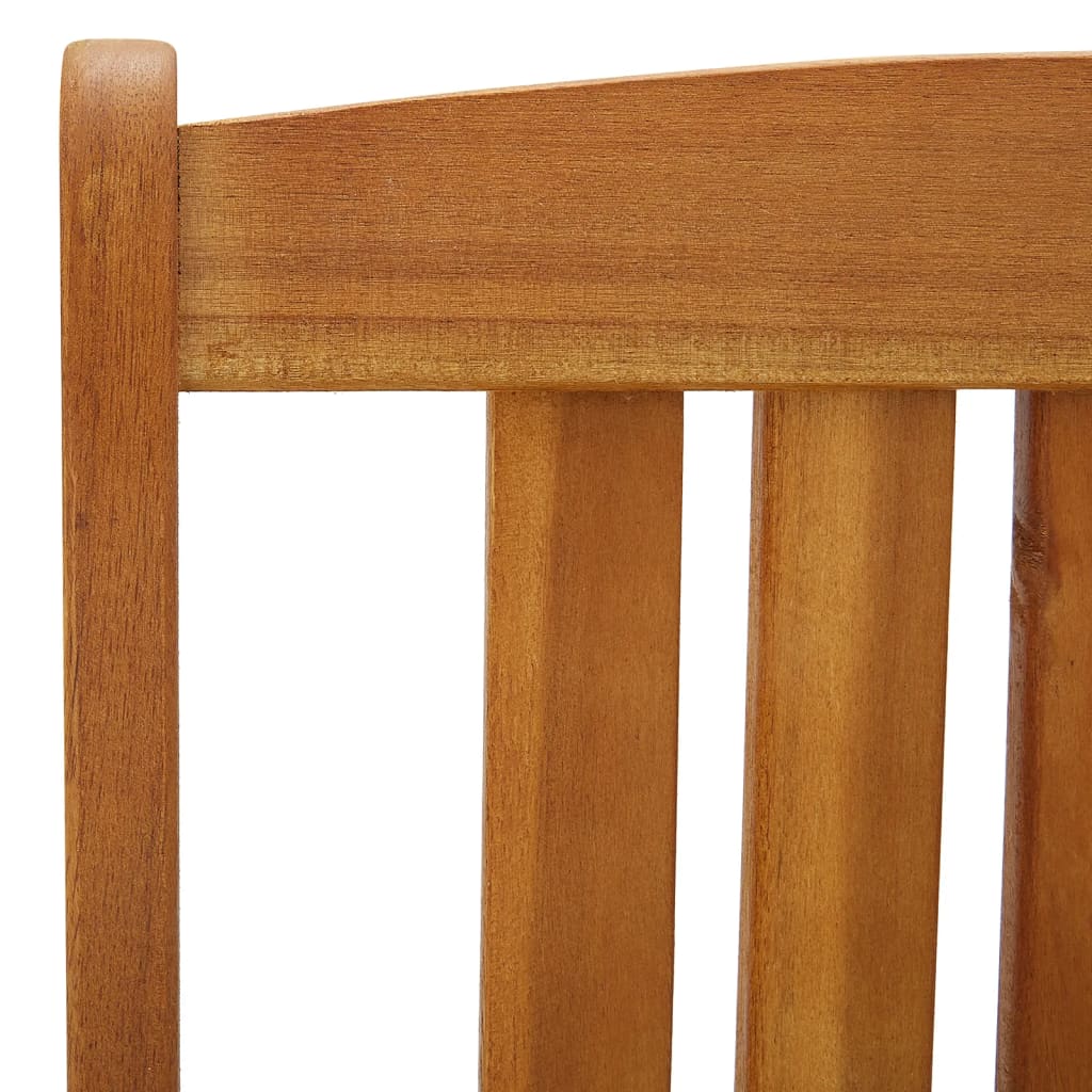 Garden Chairs 6 Pcs Solid Acacia Wood