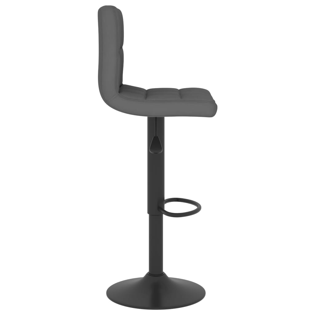 Bar Stool Dark Grey Fabric